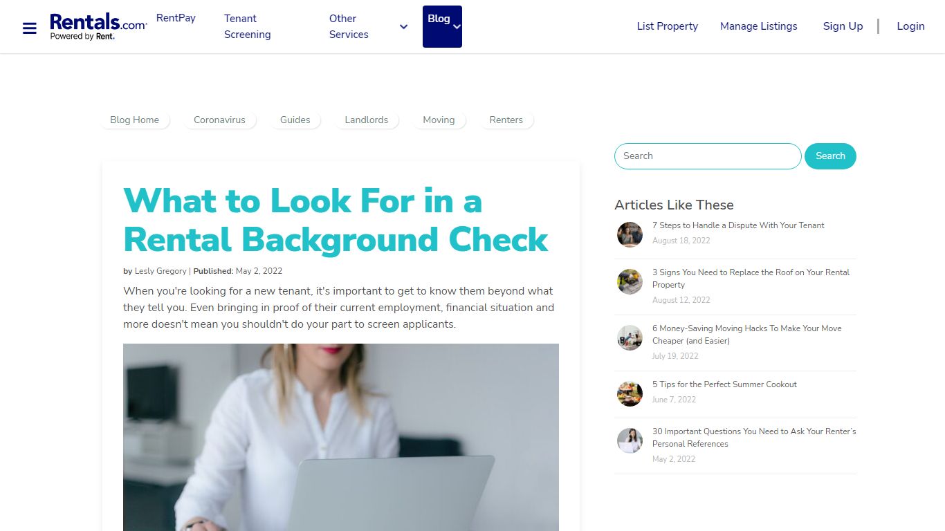 What to Look For in a Rental Background Check